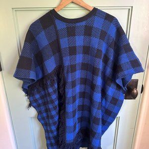 Stella McCartney Plaid Cape